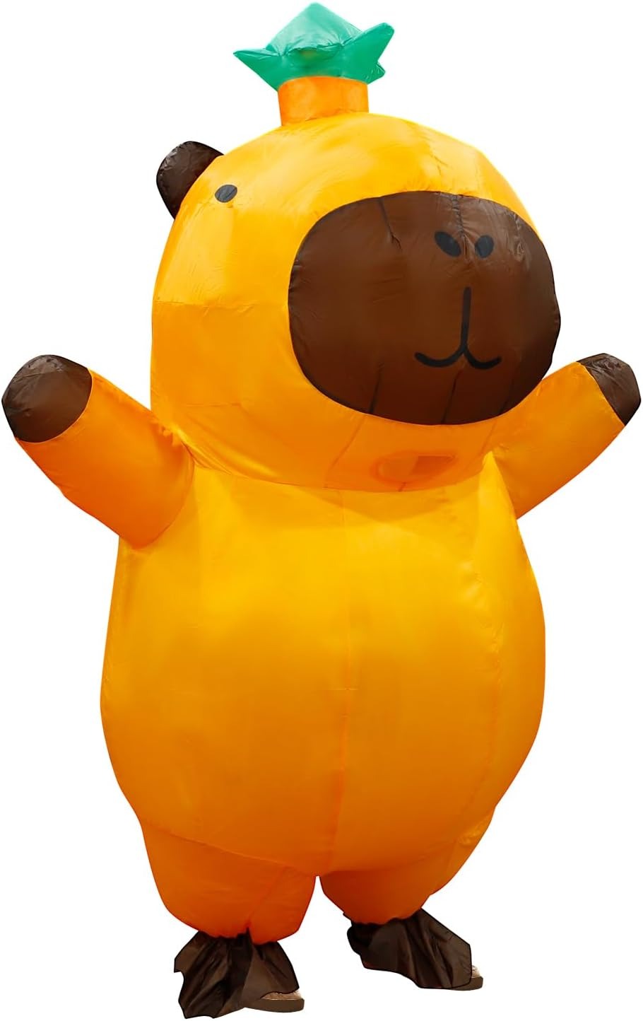 Halloween Costume Adult - Kostum Tiup Berbentuk Kapibara untuk Dewasa,