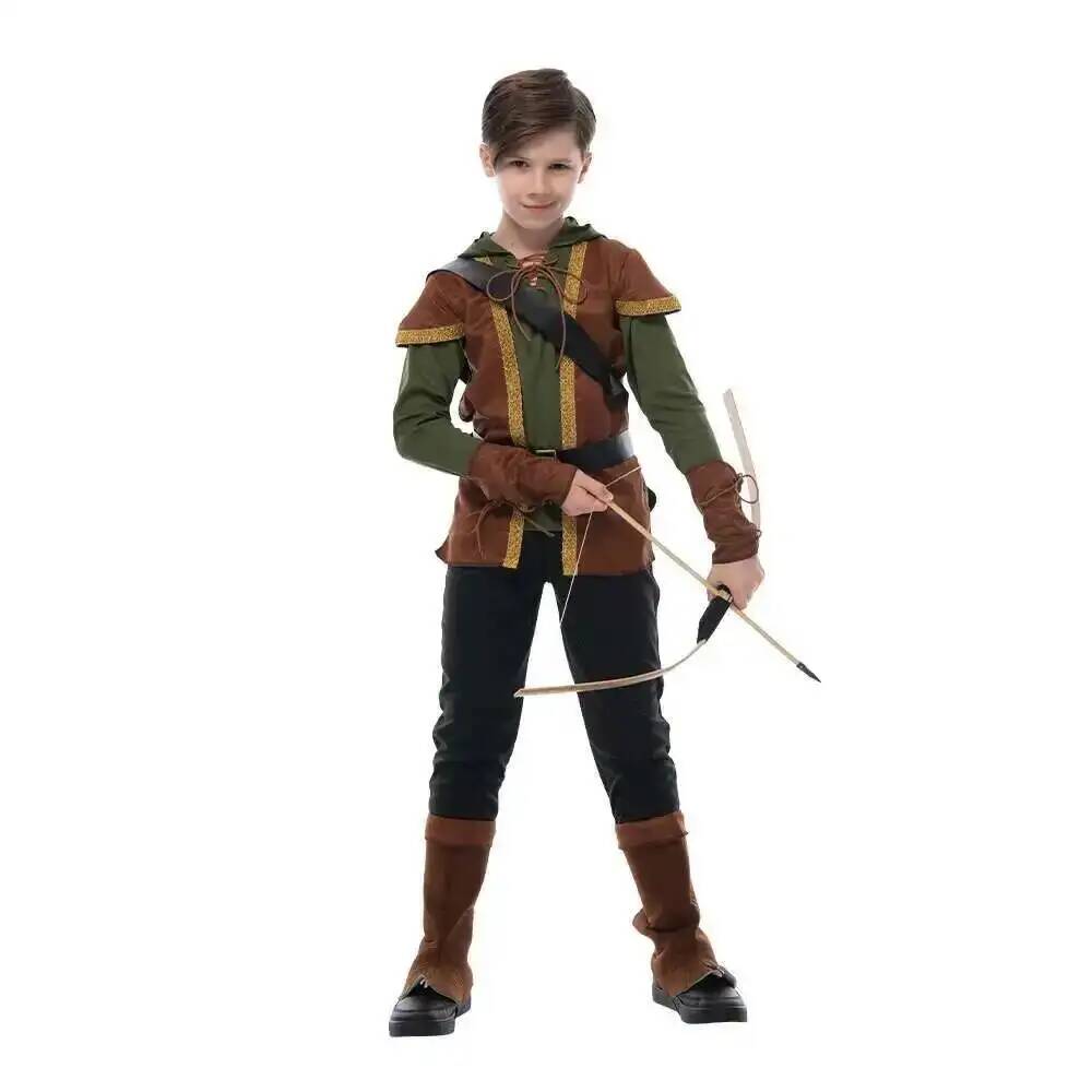 Halloween Costume Kids - Kostum Pemanah Anak Laki-laki Snailify, Kostum