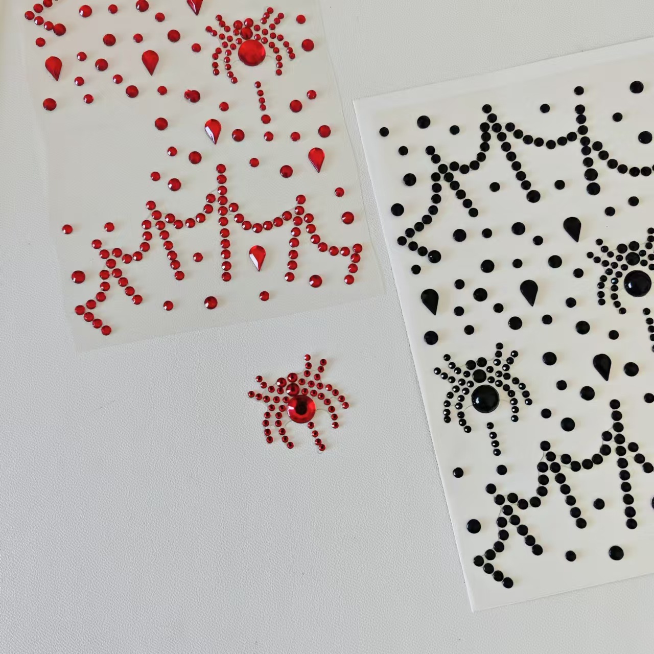Halloween Party Supplies - Stiker Halloween Perlengkapan Kerajinan Dekorasi Perekat