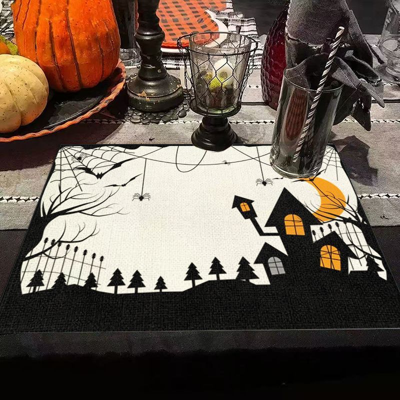 Spider Web Halloween Decoration - VIKAMA Hitam Putih Rumah Hantu Halloween