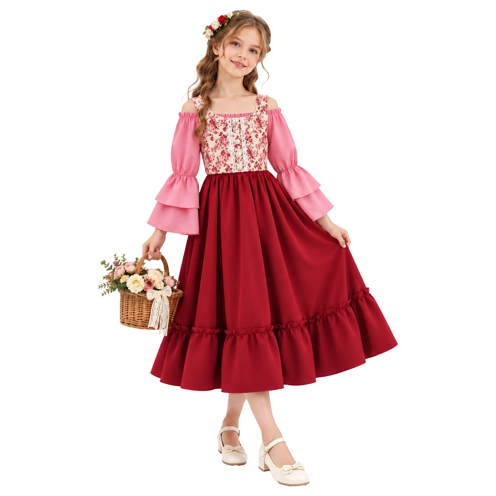Halloween Costume Kids - Kostum Renaisans Abad Pertengahan untuk Anak