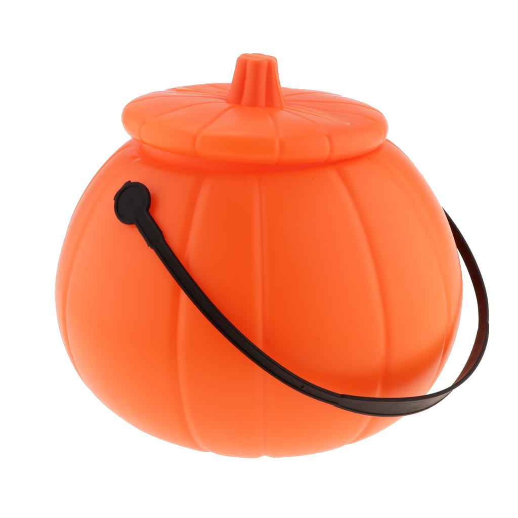 Wadah Permen Halloween berbent - Pumpkin Lantern Halloween ulasan dan harga
