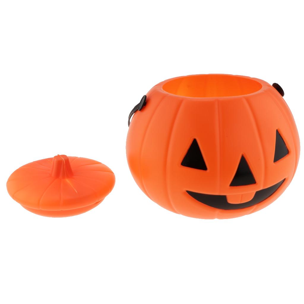 Wadah Permen Halloween berbent - Pumpkin Lantern Halloween ulasan dan harga