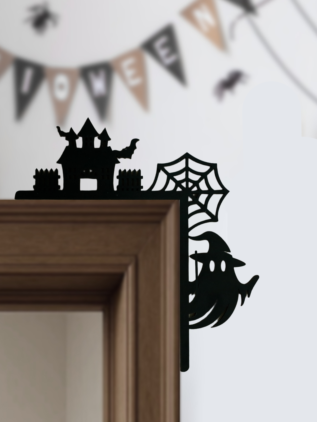 Dekorasi Sudut Pintu Halloween - Spider Web Halloween Decoration ulasan dan harga