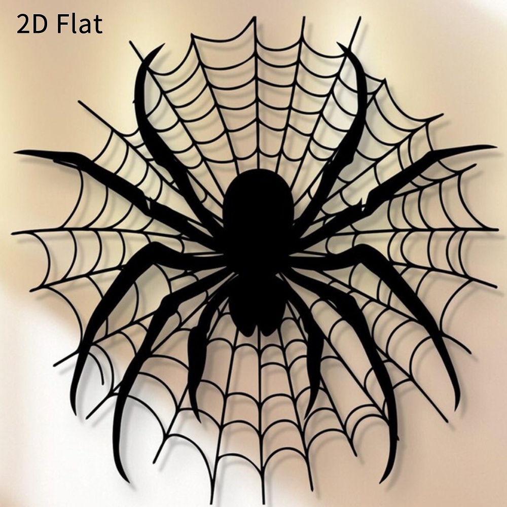 HELLOYOUNG Hiasan Dinding Laba - Spider Web Halloween Decoration ulasan dan harga