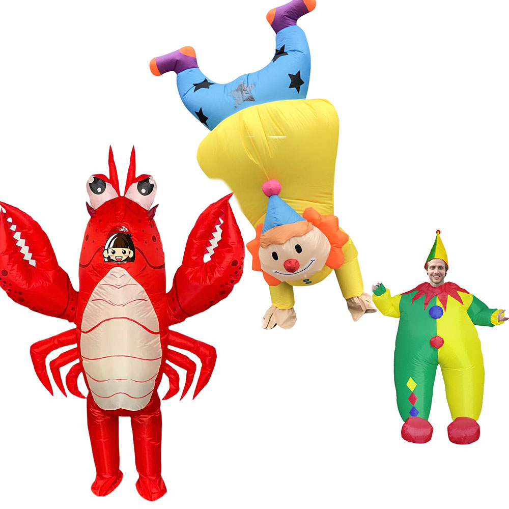 Kostum Badut Tiup untuk Dewasa - Halloween Costume Adult ulasan dan harga