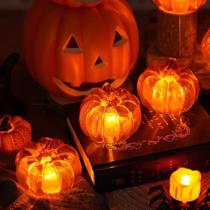 Dekorasi Halloween baru lintas - Halloween Pumpkin Decor Led ulasan dan harga