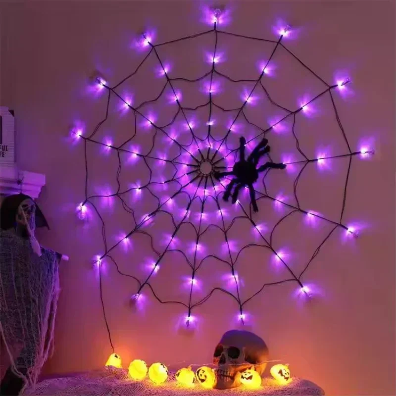 1-4 buah Lampu Hias LED Bentuk - Halloween Led String Lights Orange ulasan dan harga