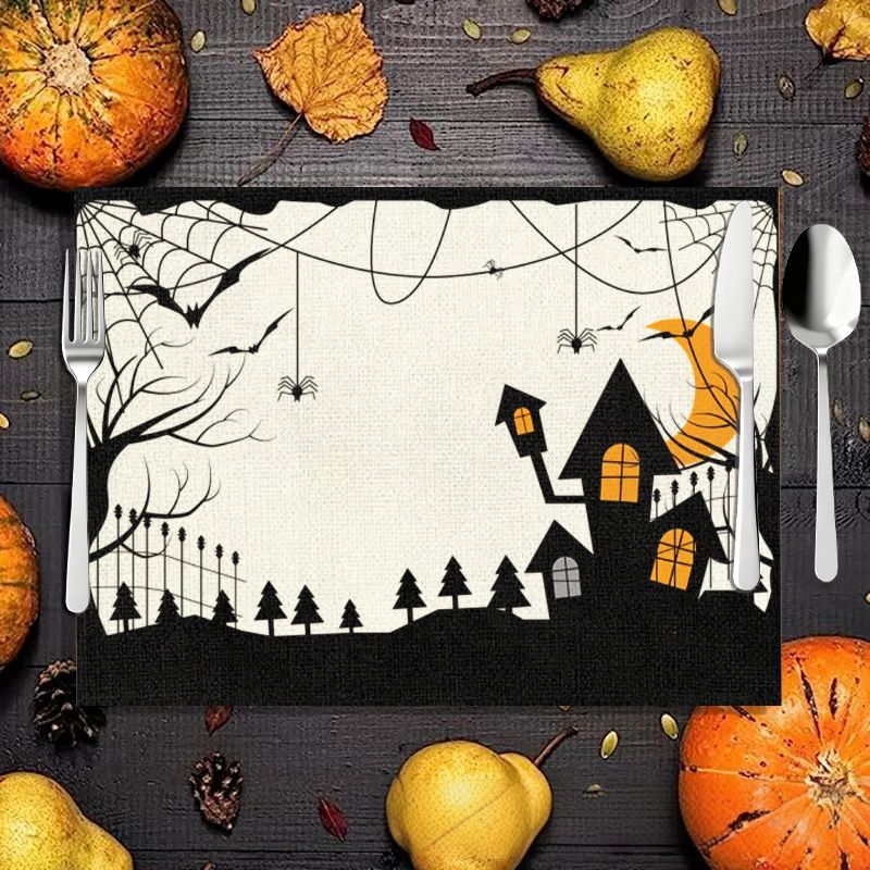 VIKAMA Hitam Putih Rumah Hantu - Spider Web Halloween Decoration ulasan dan harga