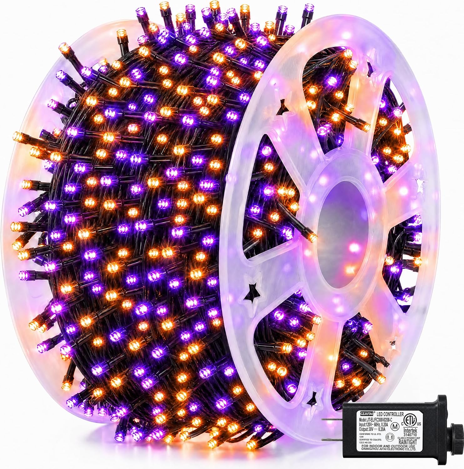 Lampu String Halloween Dazzle  - Halloween Led String Lights Orange ulasan dan harga