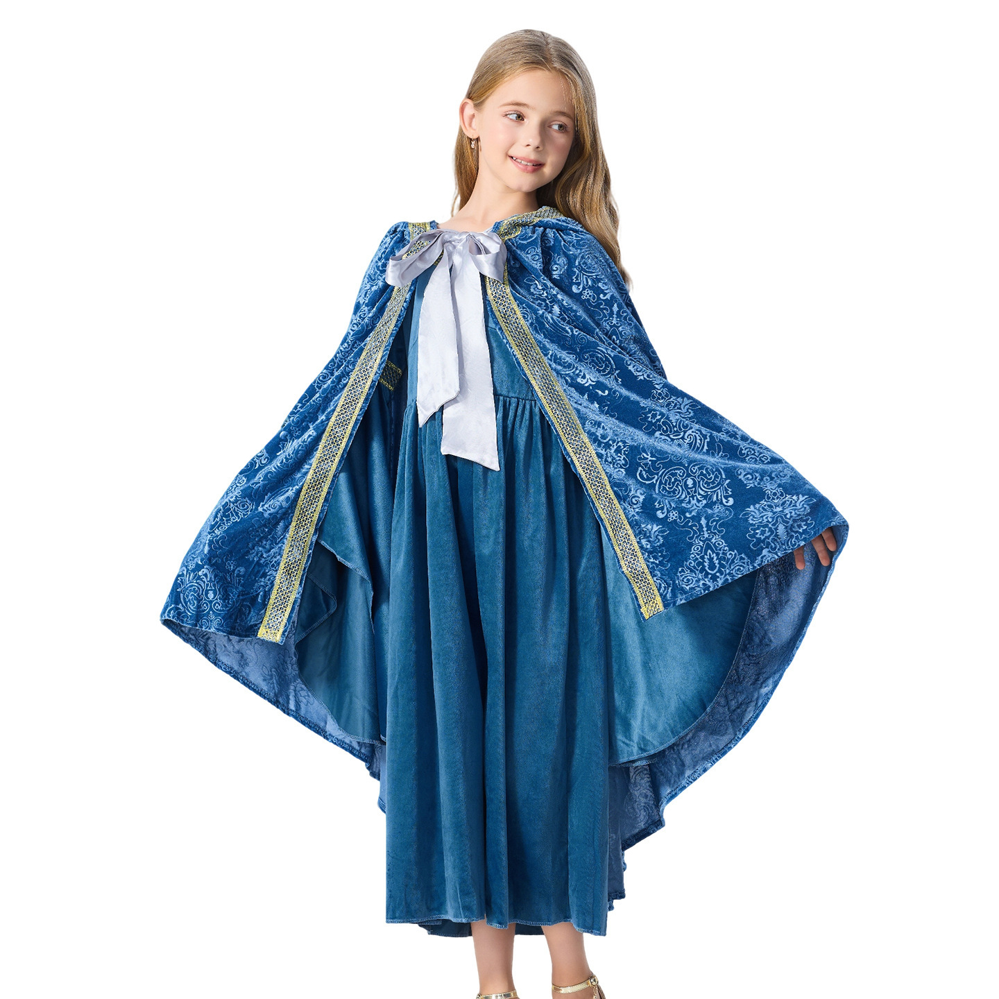 Gaun Putri Cosplay Abad Perten - Halloween Costume Kids ulasan dan harga