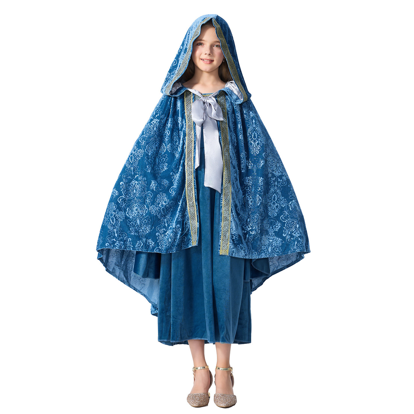 Gaun Putri Cosplay Abad Perten - Halloween Costume Kids ulasan dan harga