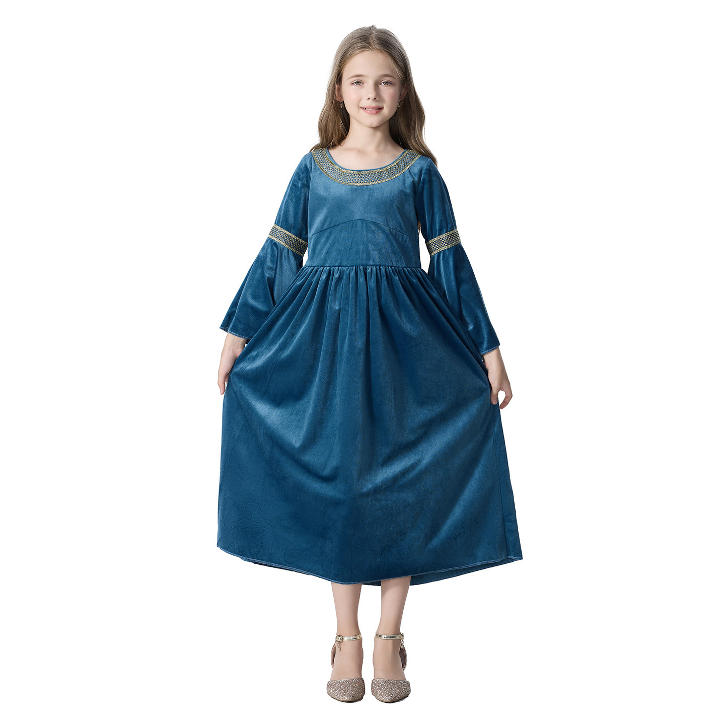 Gaun Putri Cosplay Abad Perten - Halloween Costume Kids ulasan dan harga