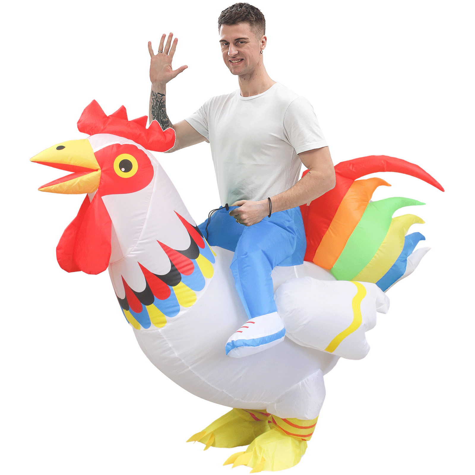 Kostum Ayam Lucu untuk Hallowe - Halloween Costume Adult ulasan dan harga