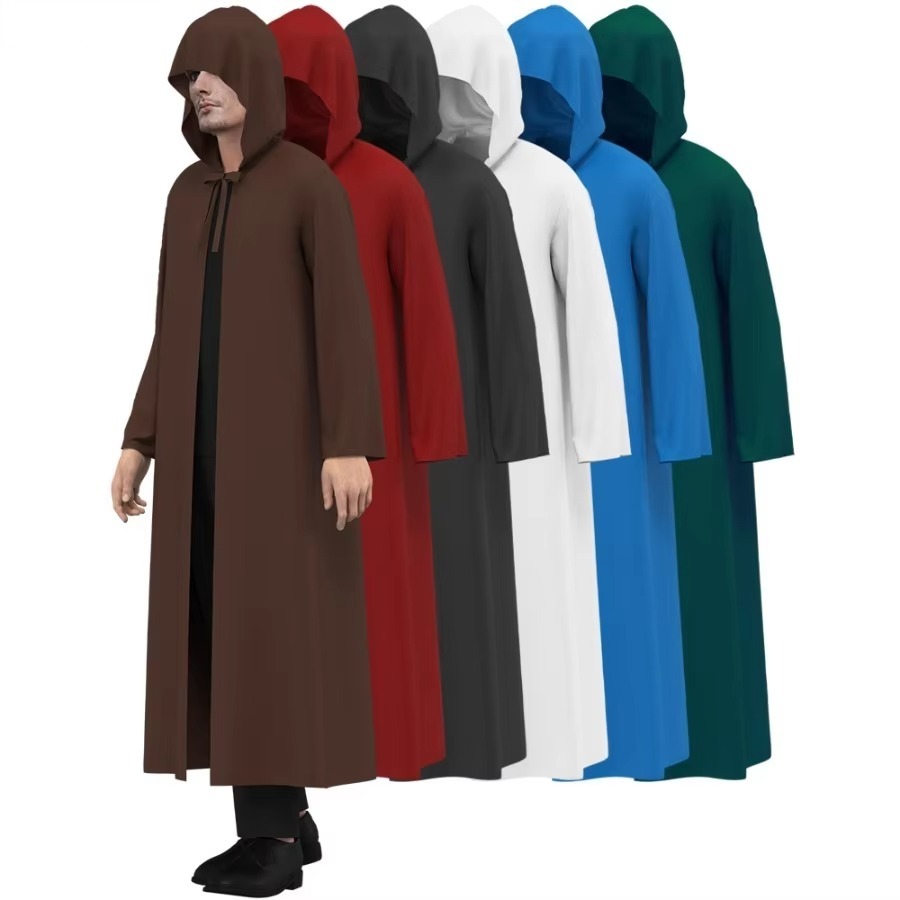 Kostum Cosplay Penyihir, Jubah - Halloween Costume Adult ulasan dan harga