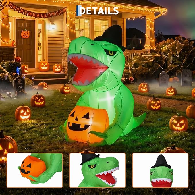 135 cm, Dekorasi Luar Ruangan  - Halloween Pumpkin Decor Led ulasan dan harga