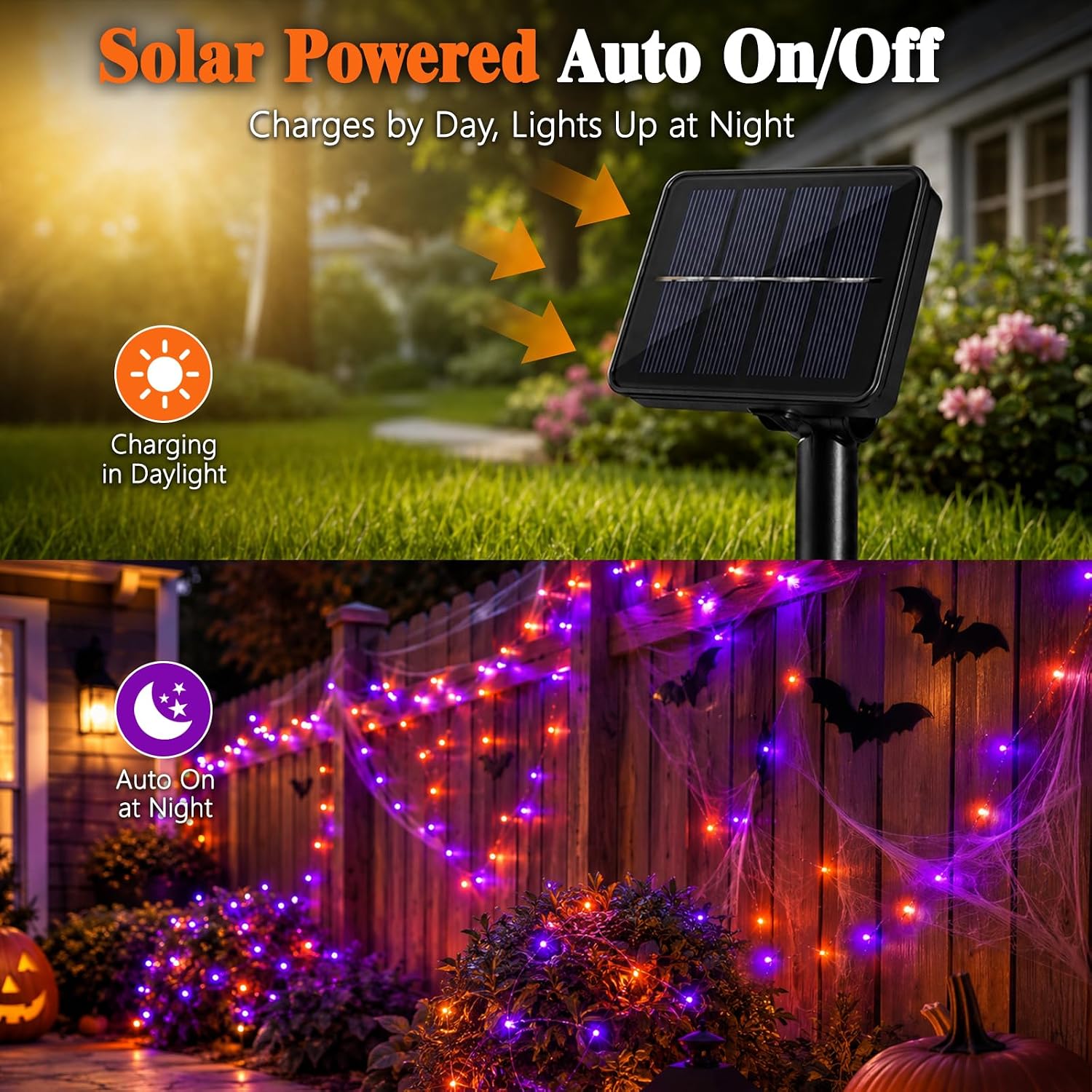 Lampu Tali Kawat Tembaga Tenag - Halloween Led String Lights Orange ulasan dan harga