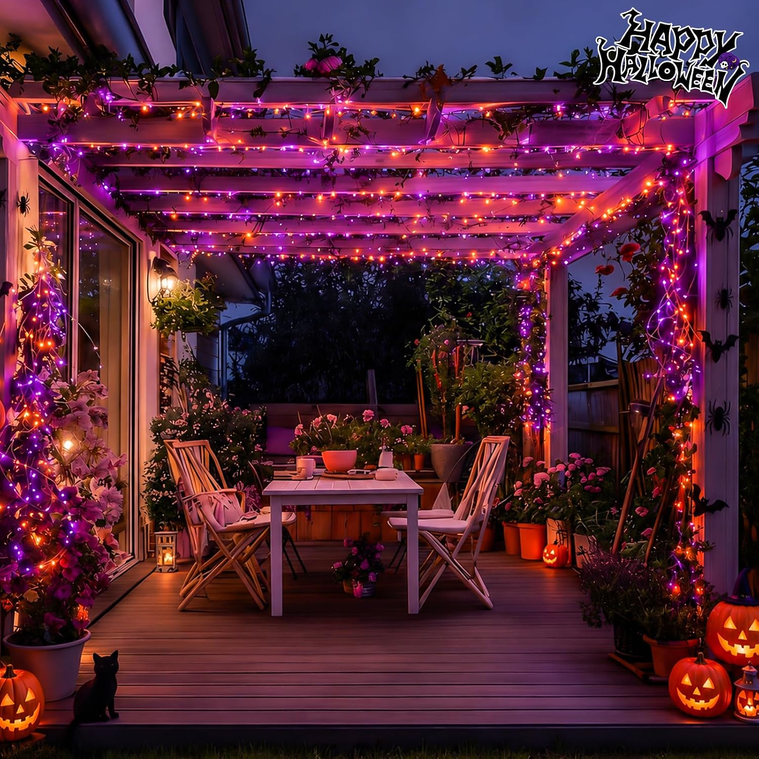 Lampu Tali Kawat Tembaga Tenag - Halloween Led String Lights Orange ulasan dan harga