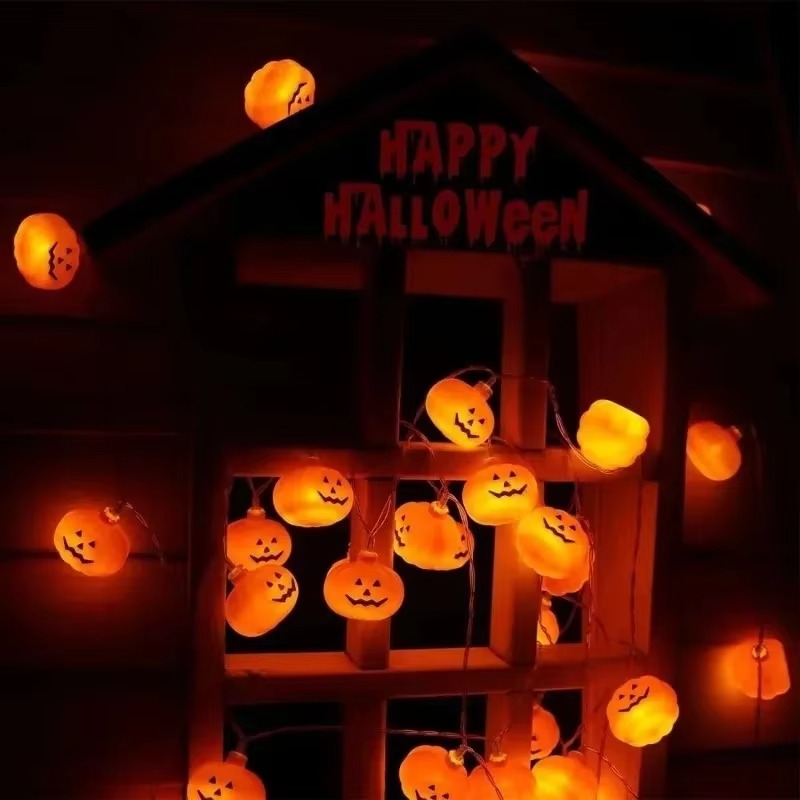Lampu LED berbentuk Labu Hallo - Halloween Pumpkin Decor Led ulasan dan harga