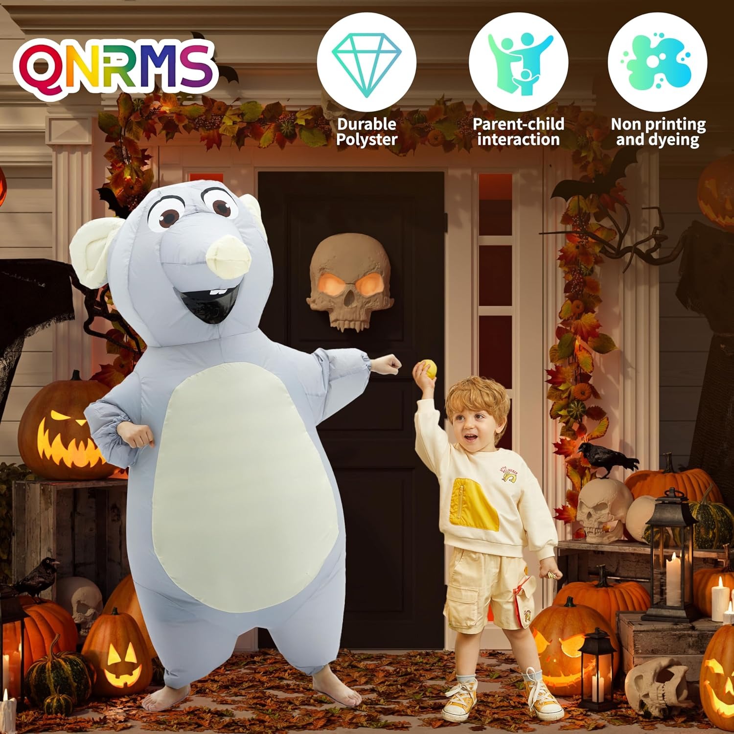 Kostum Tikus Tiup untuk Dewasa - Halloween Costume Adult ulasan dan harga