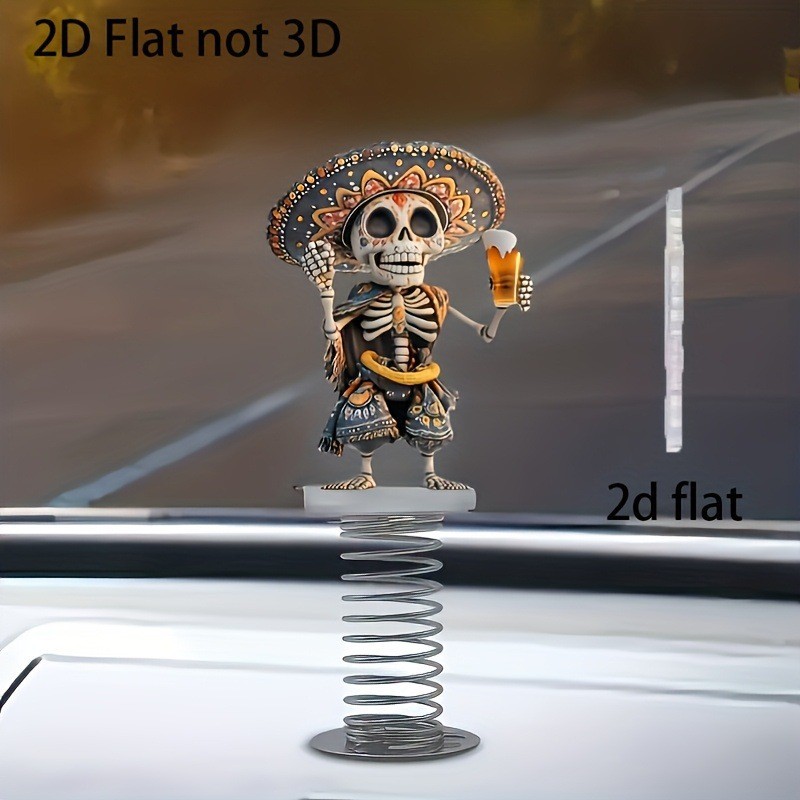 Dekorasi Mobil Halloween 2D Ak - Halloween Skeleton Decoration ulasan dan harga
