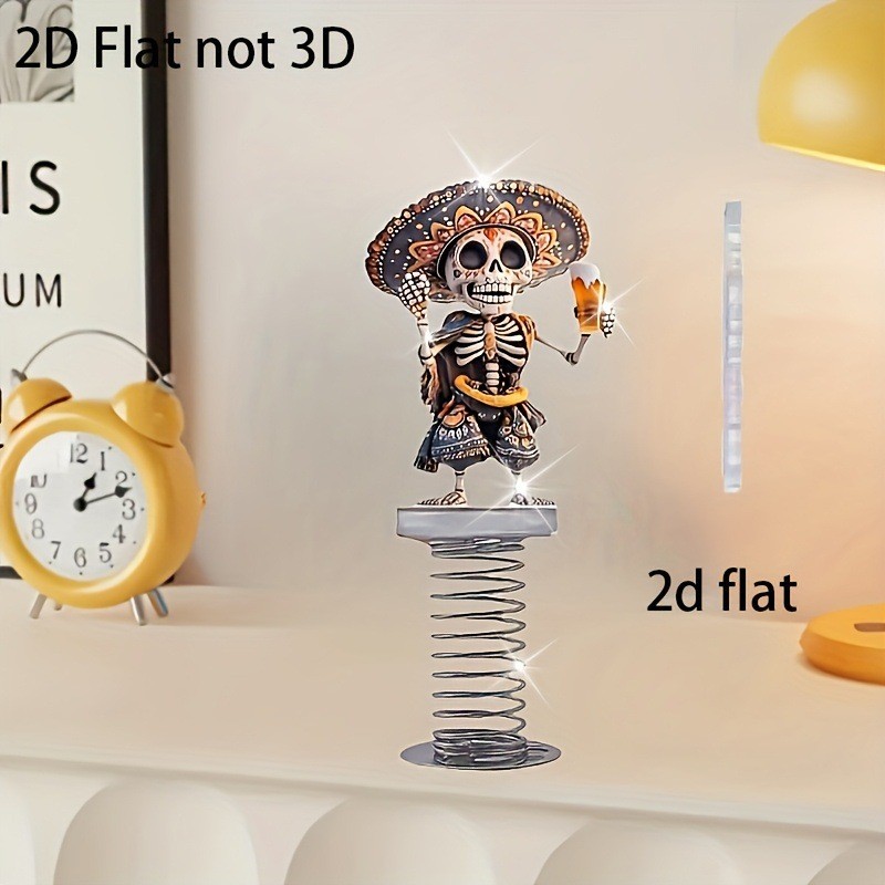 Dekorasi Mobil Halloween 2D Ak - Halloween Skeleton Decoration ulasan dan harga