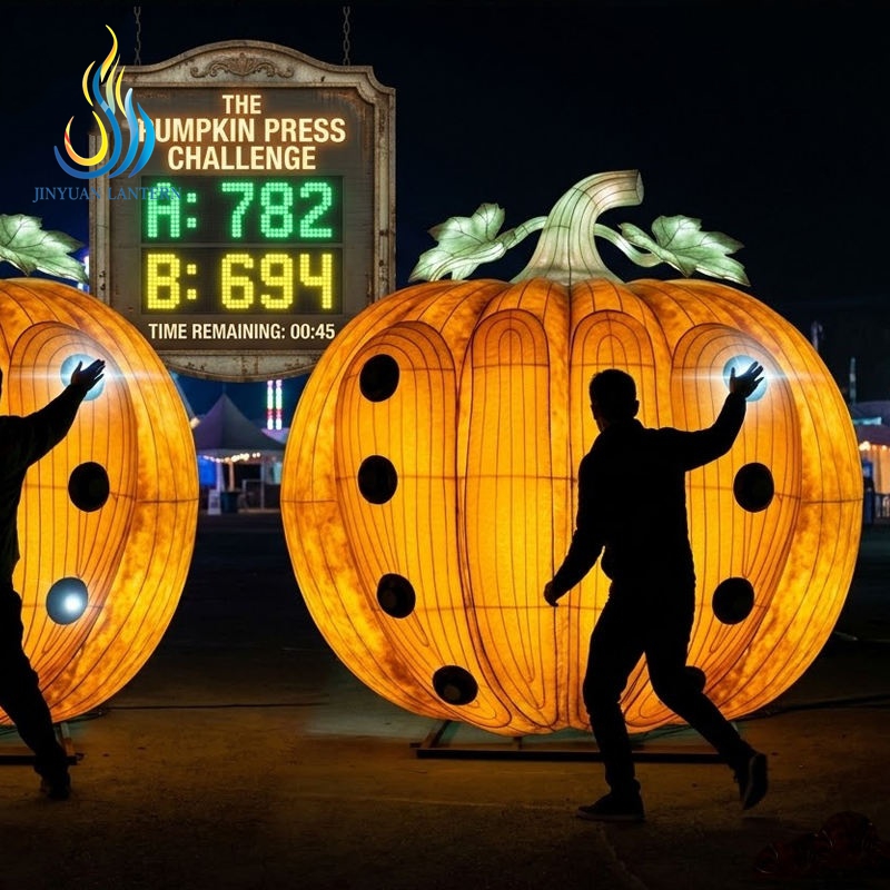 Lentera Festival Kereta Labu H - Pumpkin Lantern Halloween ulasan dan harga