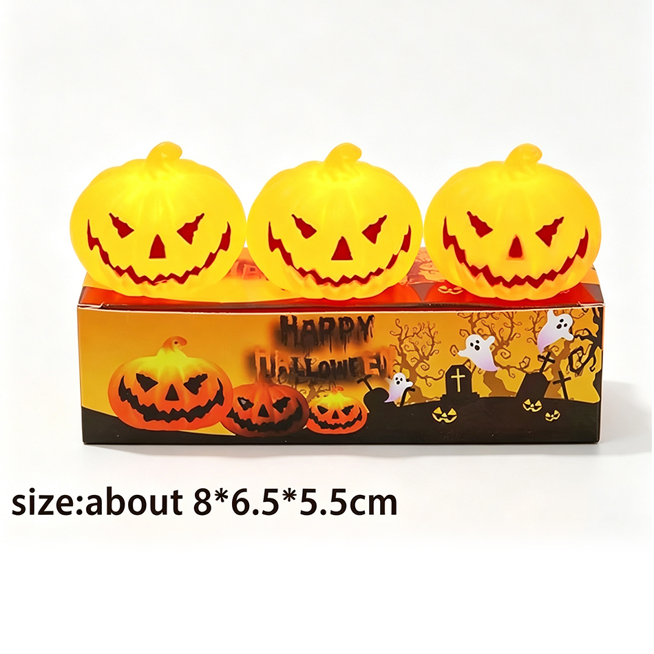Lampu Labu LED dengan Cahaya H - Halloween Pumpkin Decor Led ulasan dan harga