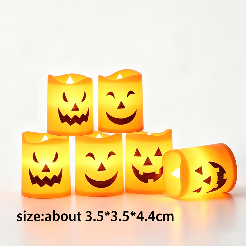 Lampu Labu LED dengan Cahaya H - Halloween Pumpkin Decor Led ulasan dan harga
