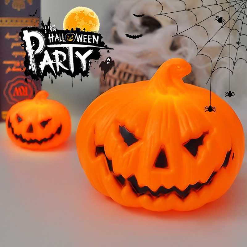 Lampu LED Halloween Bentuk Lab - Halloween Pumpkin Decor Led ulasan dan harga