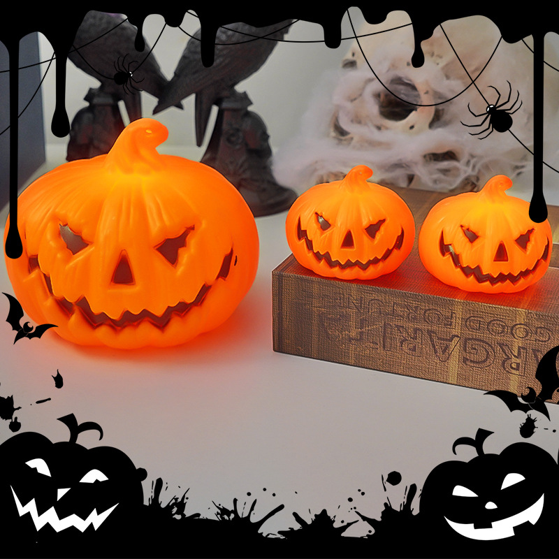 Lampu LED Halloween Bentuk Lab - Halloween Pumpkin Decor Led ulasan dan harga
